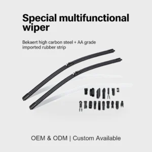High-quality frameless windshield wipers, multi-functional dedicated wipers suitable for all small cars, vehicle-specific windshield wipers.
