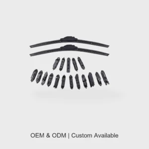 OEM/ODM natural rubber multi-functional wiper blades, suitable for 99% of automotive parts.