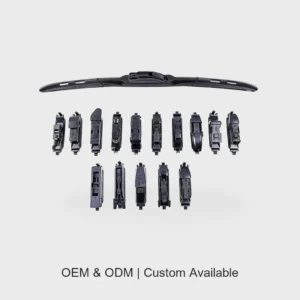 Silent, multi-functional, three-section custom car wiper blades, custom processing of car wiper systems