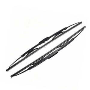 Wholesale price of 12-28 inch frame-mounted U-shaped windshield wipers, universal windshield and truck wiper blades, natural rubber.