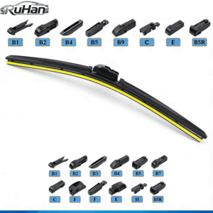 Multi-functional integrated wiper sleeve with replaceable interface, frameless universal wiper blades, available for wholesale, processing and customization.