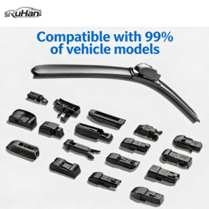 Factory direct sales of red-plate multi-functional frameless natural rubber universal wiper blades