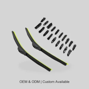 Factory direct sales of red-plate multi-functional frameless natural rubber universal wiper blades.