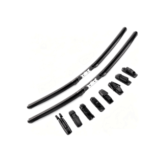 New multi-functional frameless windshield wipers, 10-in-1 interchangeable connectors, wholesale, silent car wiper blades with packaging.
